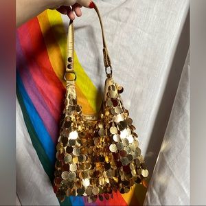 Y2K GOLDEN SEQUIN PURSE✨✨✨